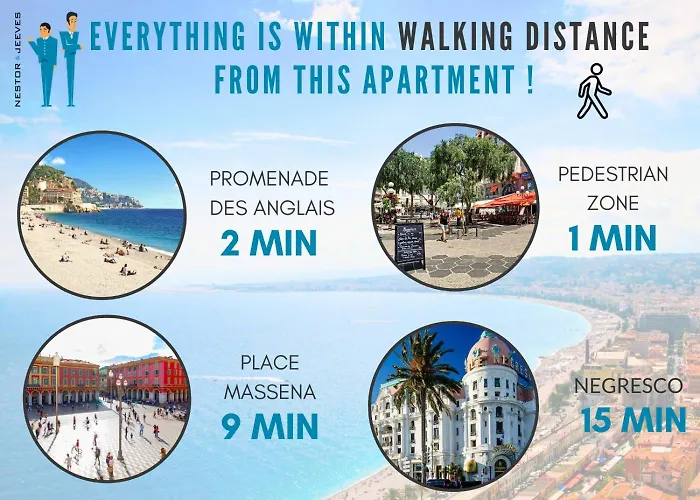 Nestor&jeeves - Escapade - - Near Appartement Nice